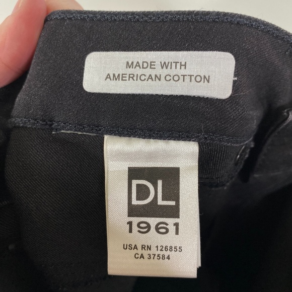 DL1961 Black Coated Emma Power Legging Sz. 27 - Picture 12 of 13